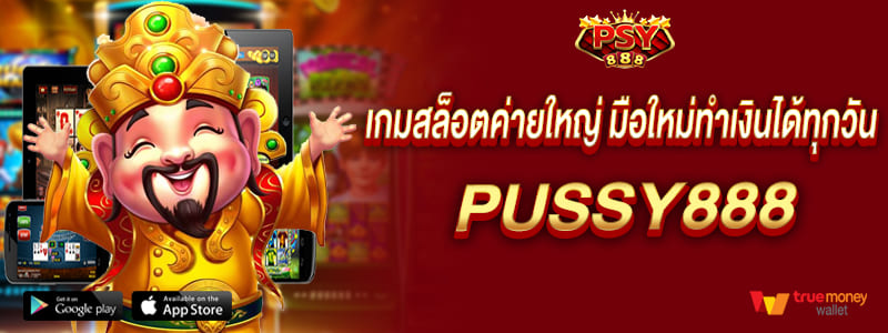 เกมสล็อตค่ายใหญ่ มือใหม่ทำเงินได้ทุกวัน pussy888